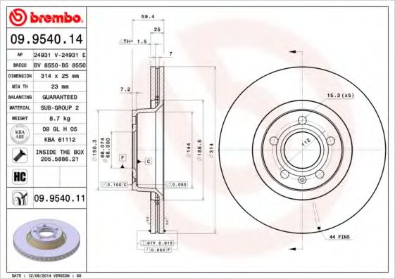 Disc frana