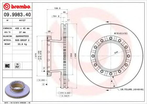 Disc frana