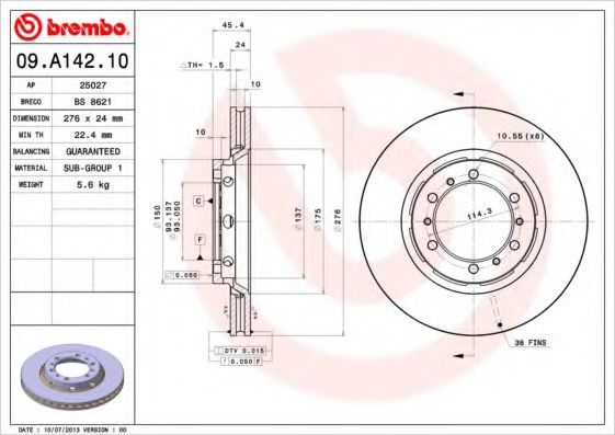 Disc frana