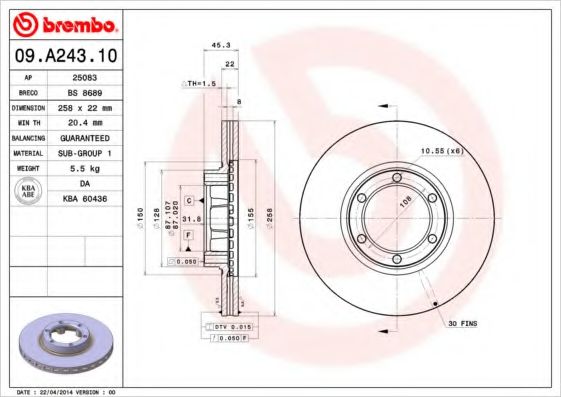 Disc frana