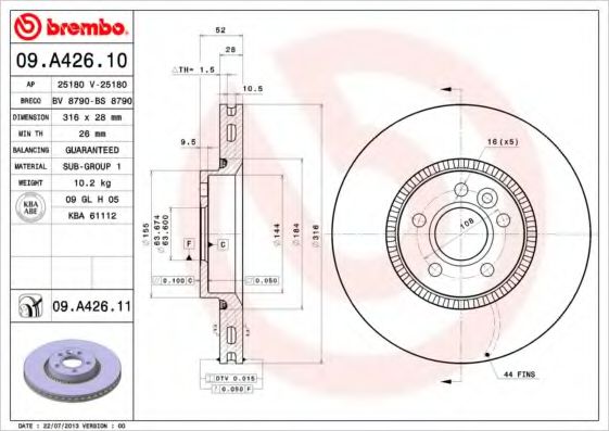 Disc frana