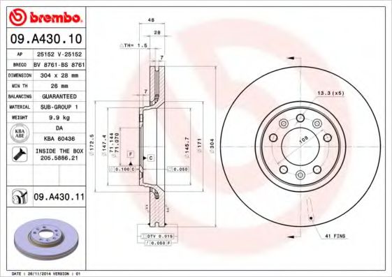 Disc frana