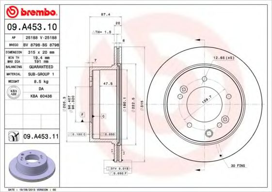 Disc frana