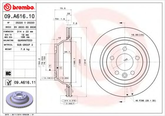 Disc frana