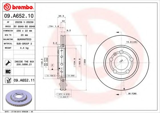 Disc frana