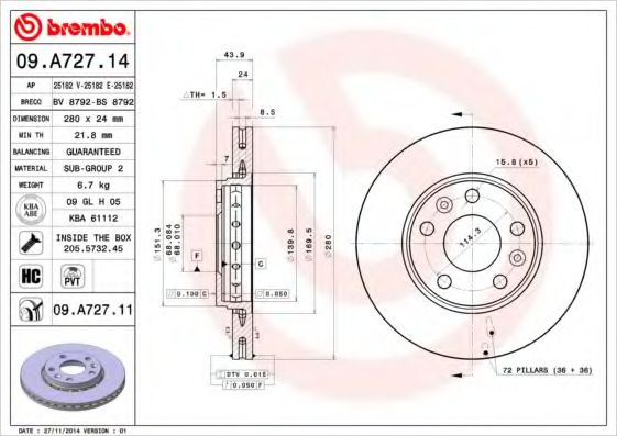 Disc frana