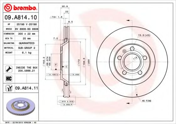 Disc frana