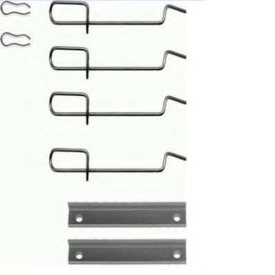 Set accesorii, placute frana