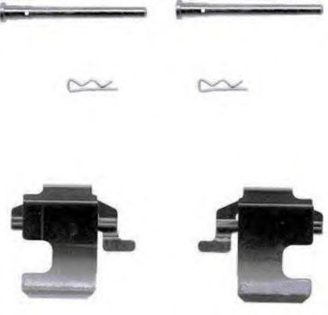 Set accesorii, placute frana