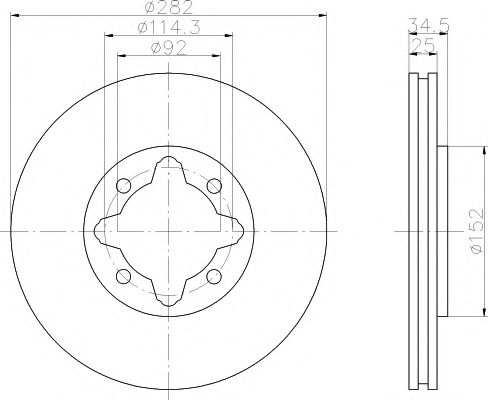 Disc frana