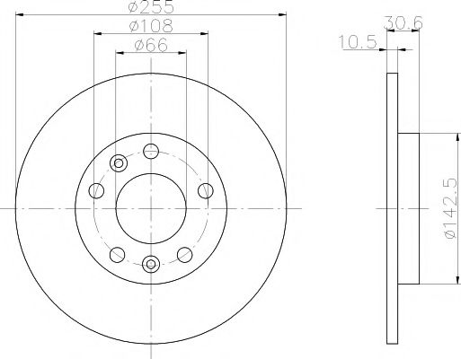 Disc frana