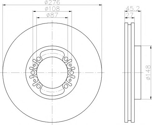 Disc frana