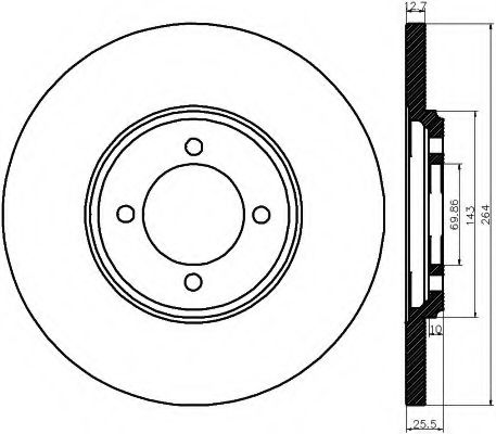 Disc frana