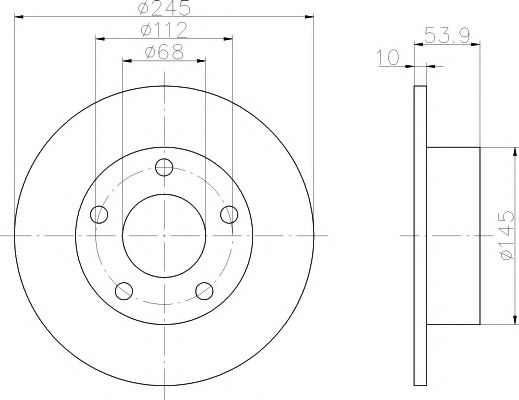 Disc frana