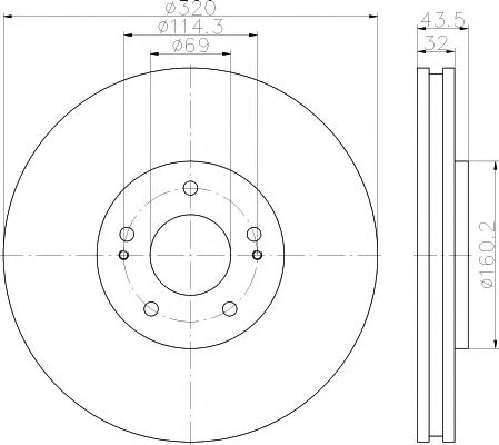 Disc frana