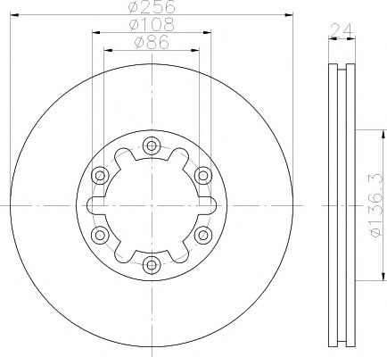 Disc frana