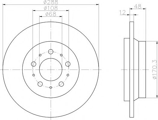 Disc frana