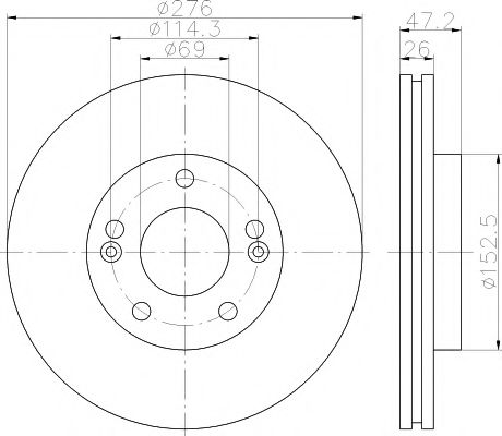 Disc frana