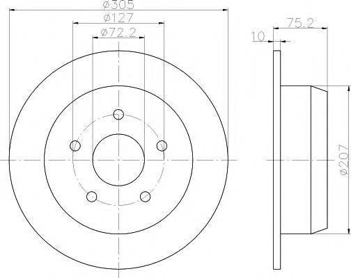 Disc frana