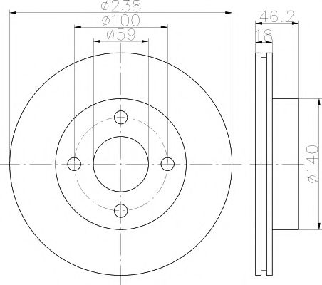 Disc frana