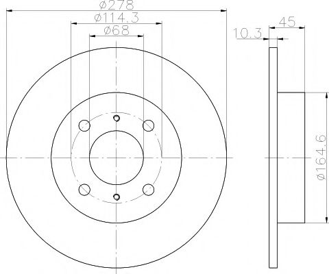 Disc frana