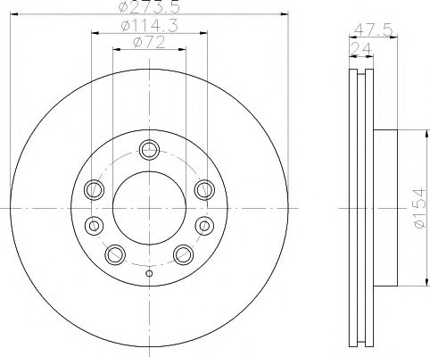 Disc frana