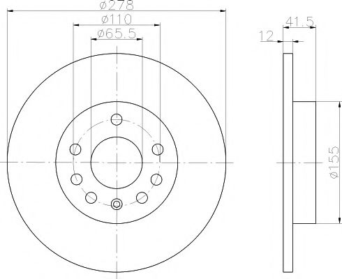 Disc frana