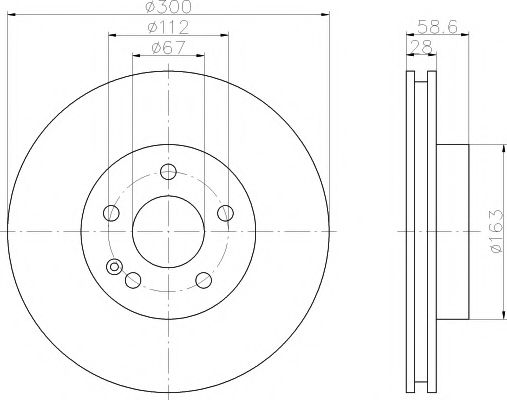 Disc frana