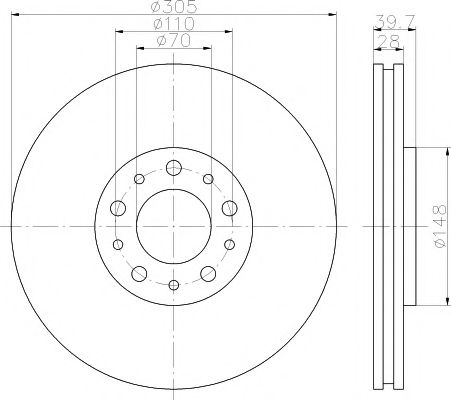 Disc frana