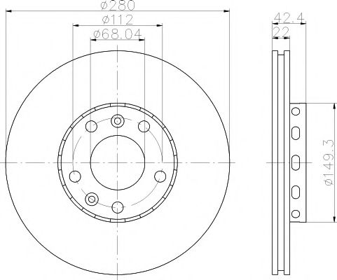 Disc frana