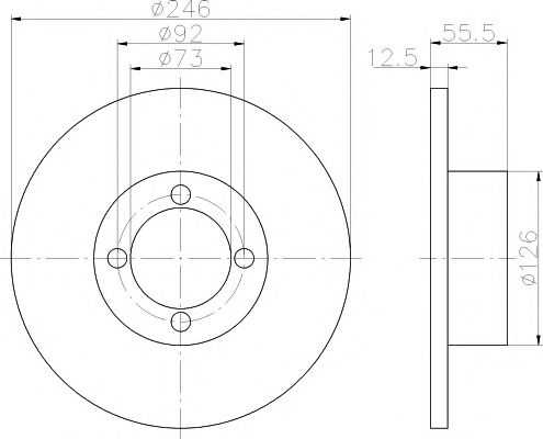 Disc frana