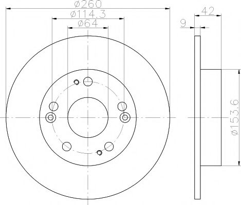 Disc frana