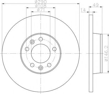 Disc frana