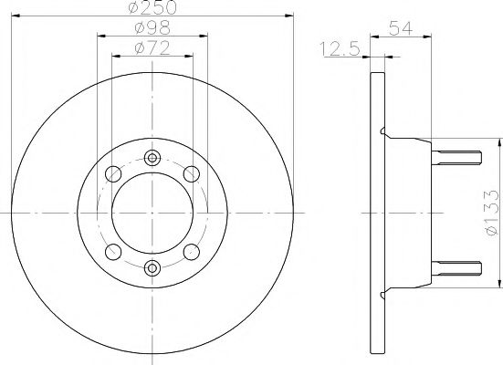 Disc frana