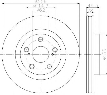 Disc frana