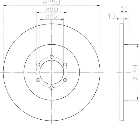 Disc frana