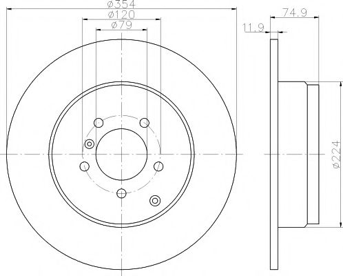 Disc frana