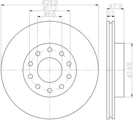 Disc frana