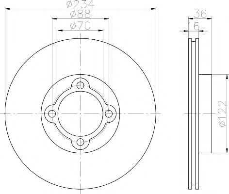 Disc frana