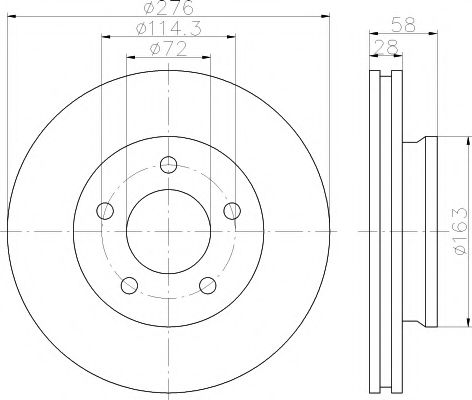 Disc frana