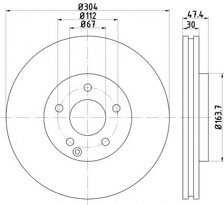 Disc frana