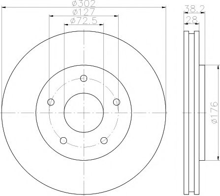 Disc frana