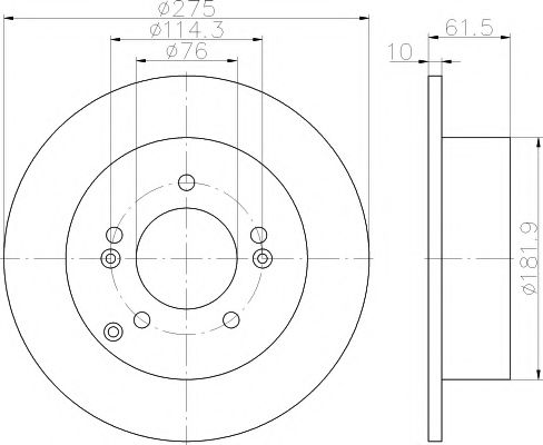 Disc frana