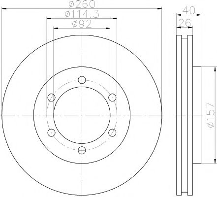 Disc frana