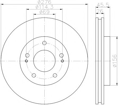 Disc frana