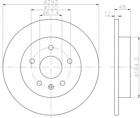 Disc frana