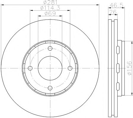 Disc frana