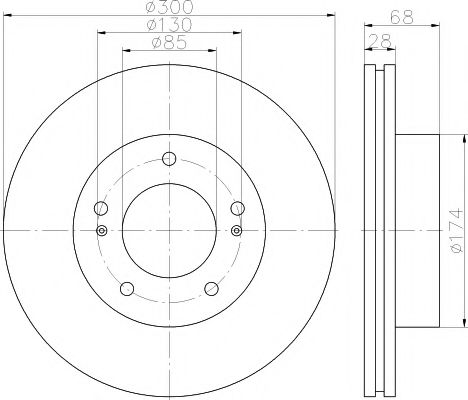 Disc frana