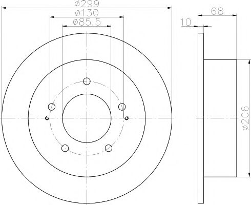 Disc frana