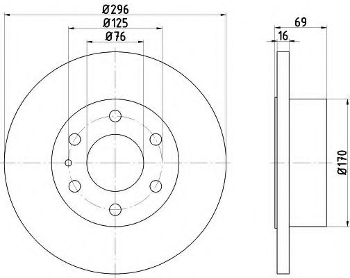 Disc frana